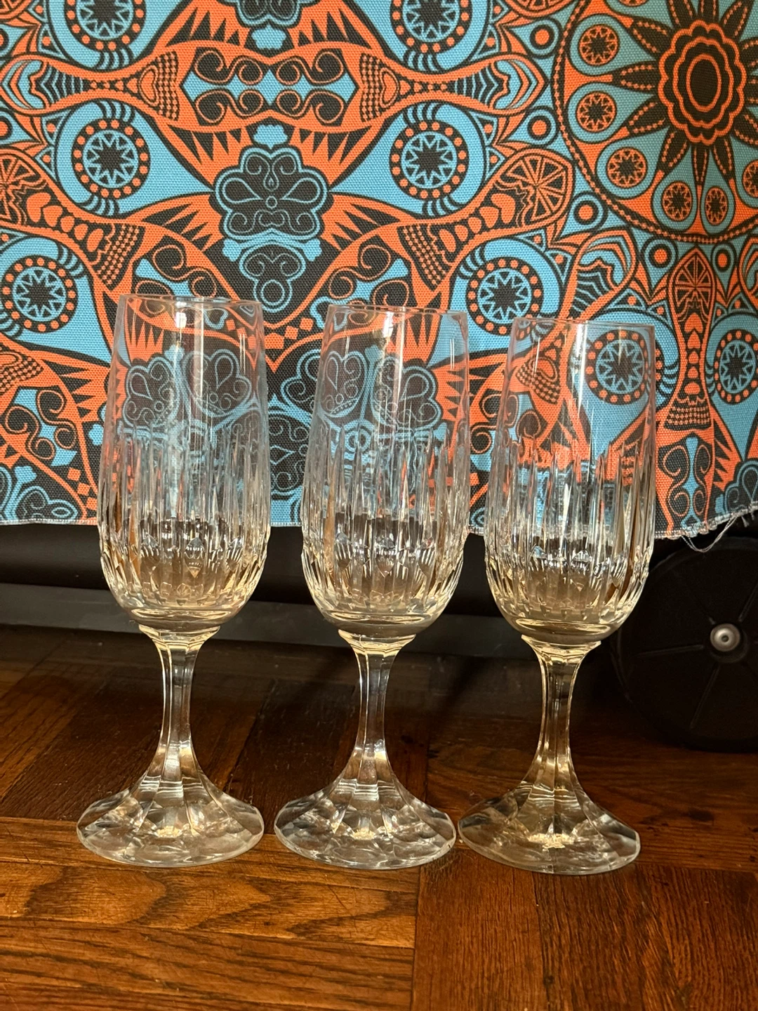3-pair Celebratory Glasses for sale