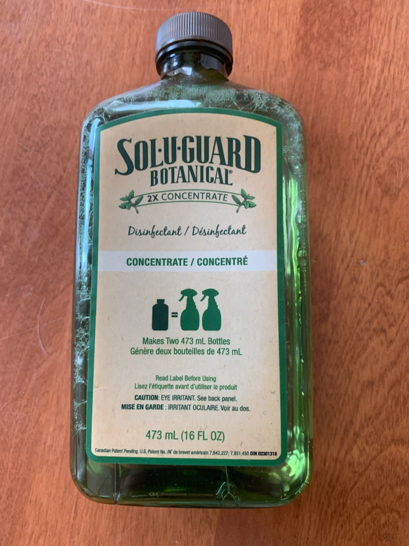 Solu-Guard Botanical 2X Concentrate Disinfectant 473 mL