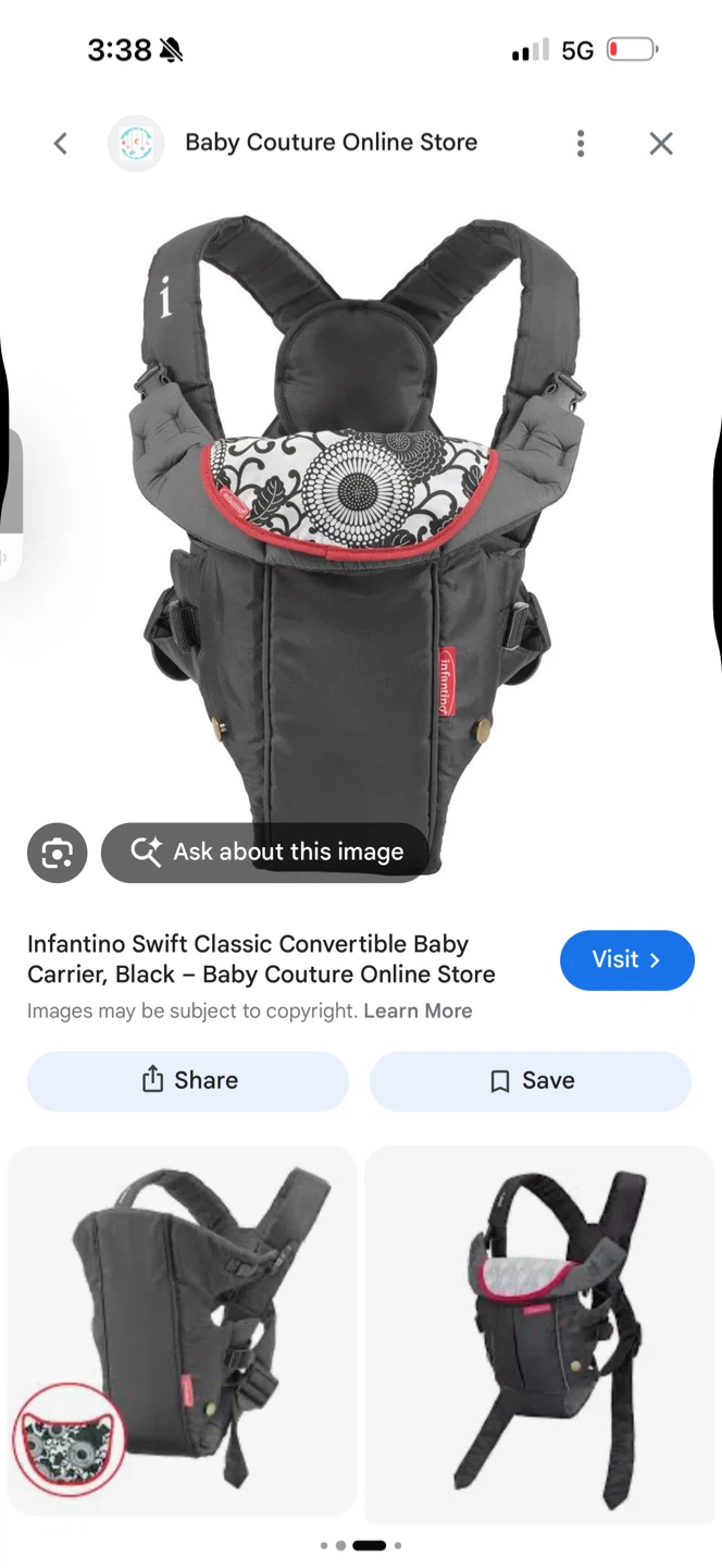Infantino Swift Classic Baby Carrier