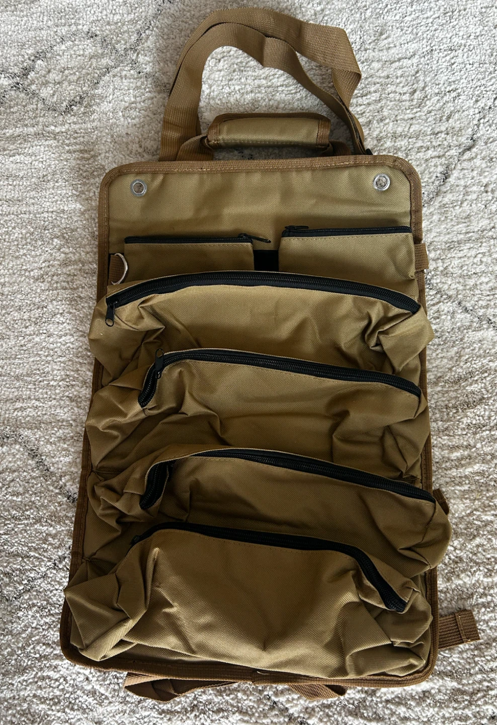 Roll Up Tool Bag with Strap