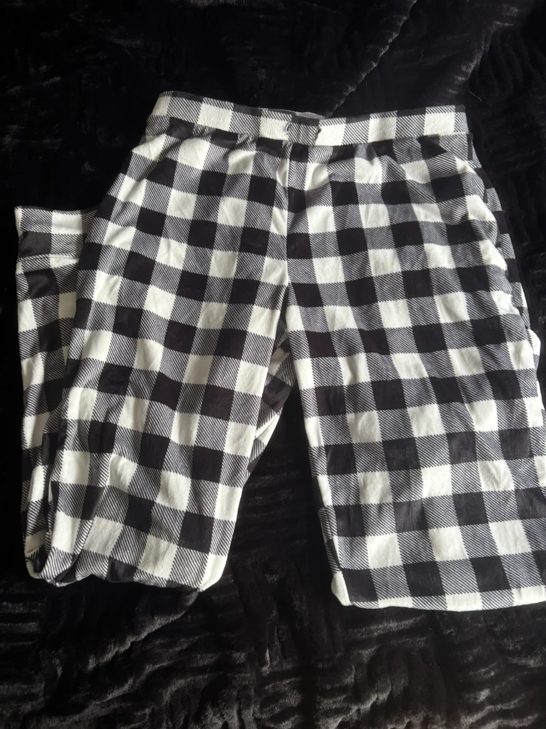 Super soft sleep Studio buffalo plaid pajama pants size M