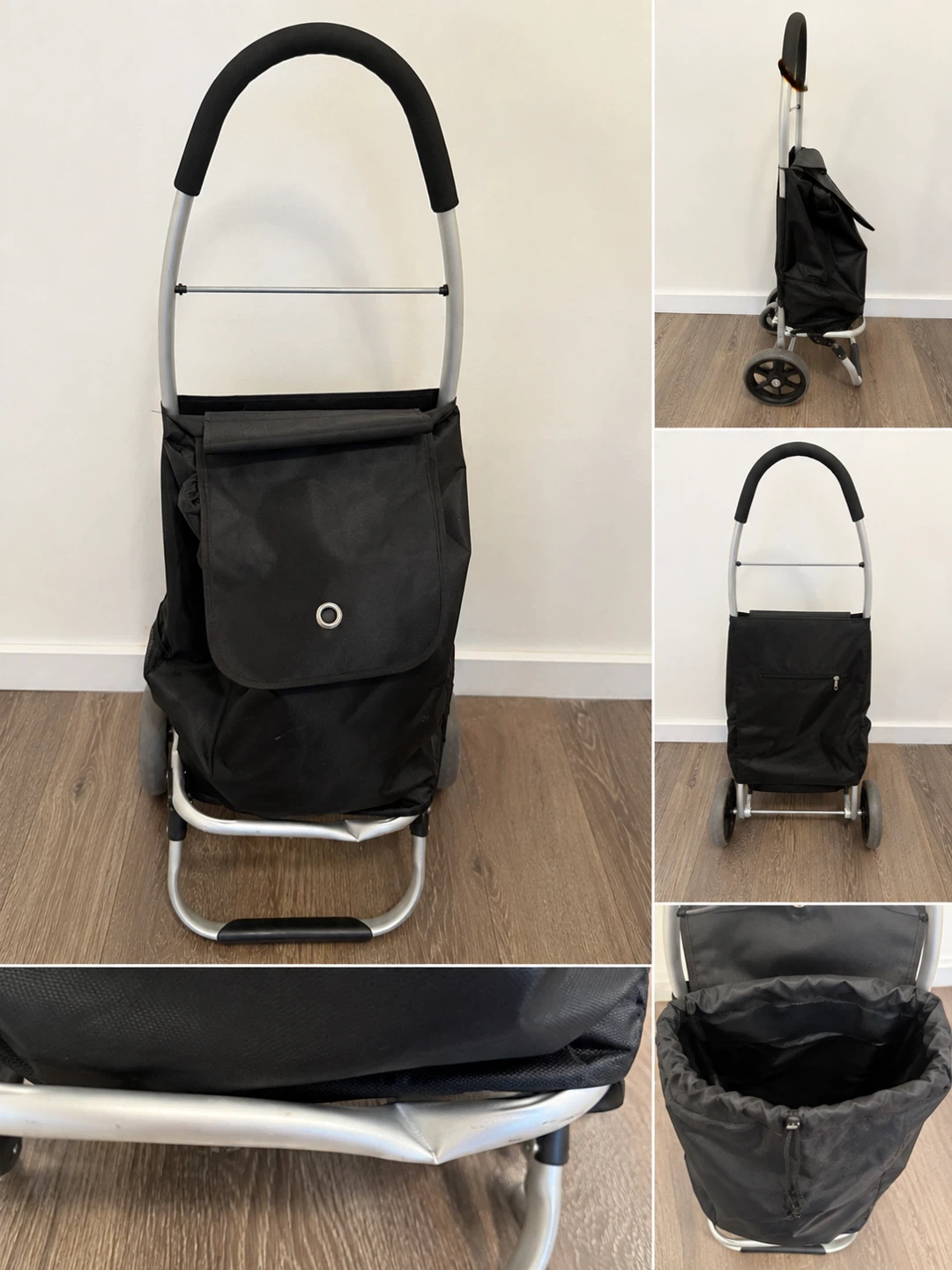 Black Shopping Trolley - photo 2