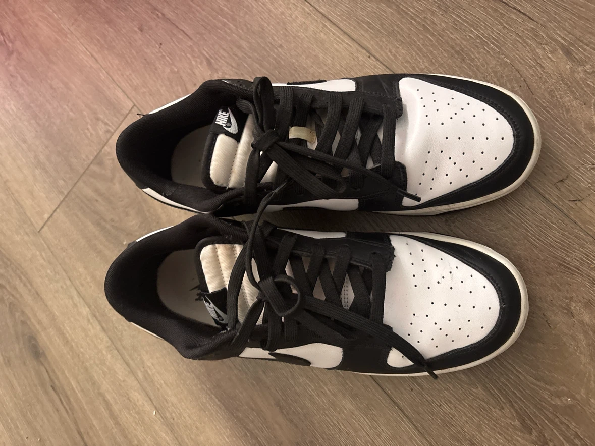 Nike Dunk Low Black White Sneakers