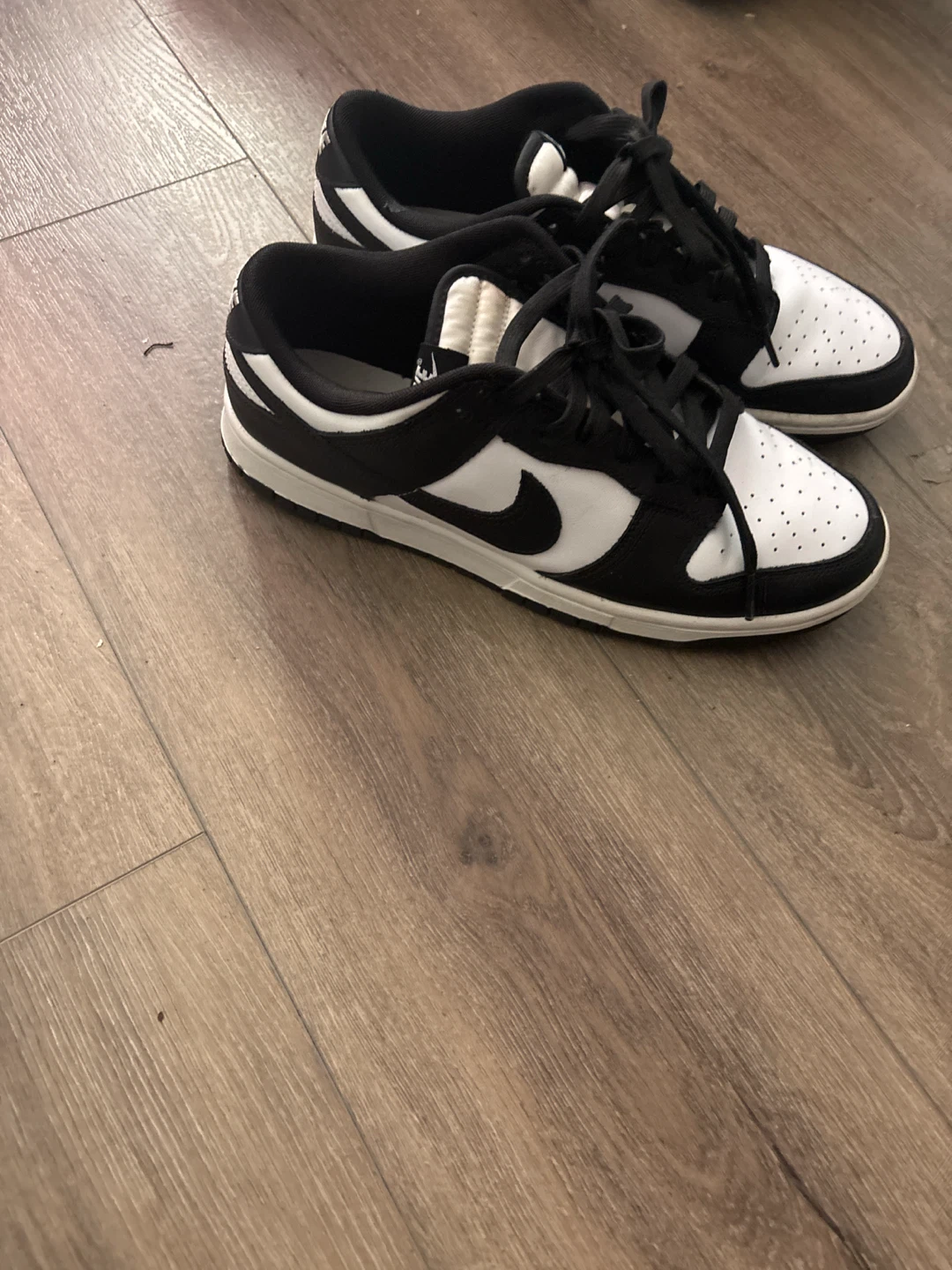 Nike Dunk Low Black White Sneakers - photo 2