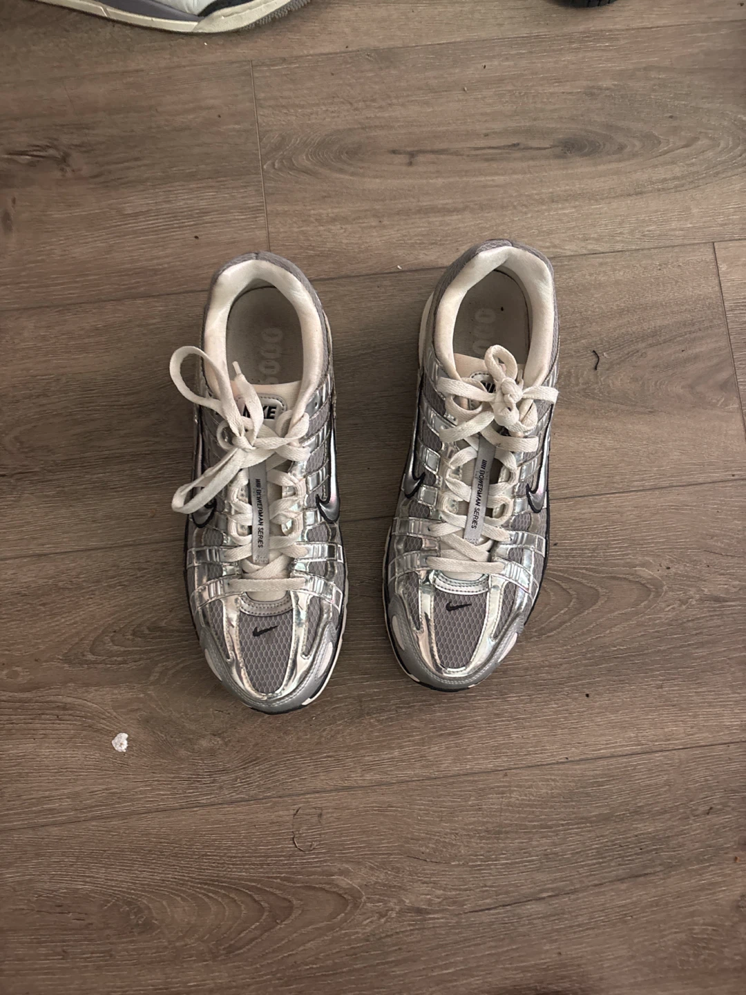 Nike Air Max 2000s Silver Running Shoes