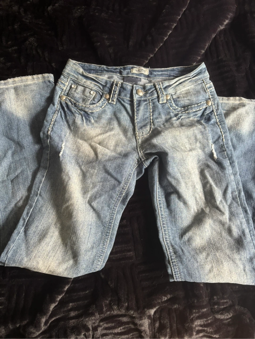 Blue Crush Collegiate Brand Denim Jeans Size 7