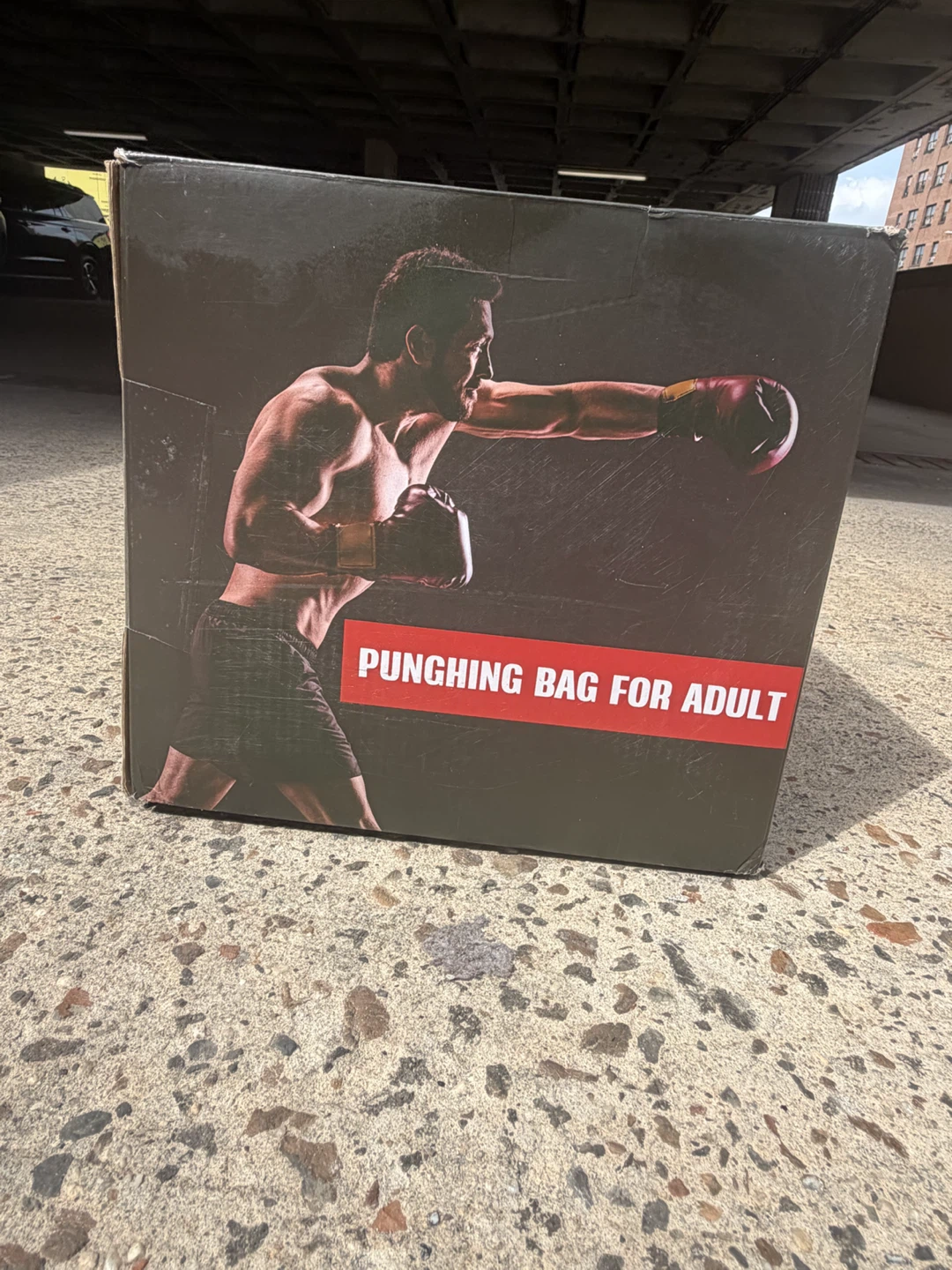 Inflatable Punching Bag for MMA & Martial Arts Training