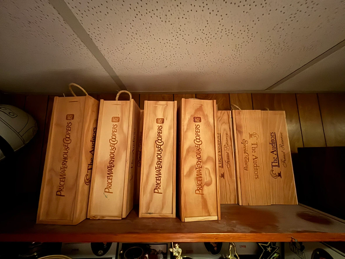 Wooden Wine Box  11 total