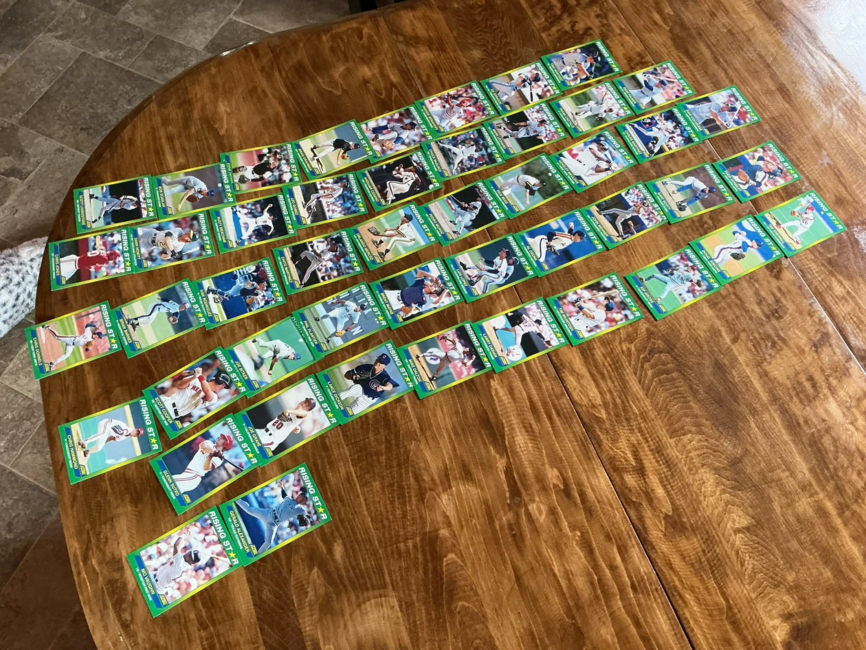 48. 1992 Score 100 Rising Star Baseball Cards !