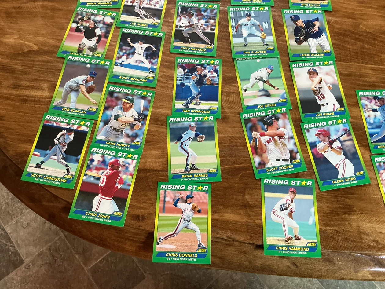 48. 1992 Score 100 Rising Star Baseball Cards ! - photo 4