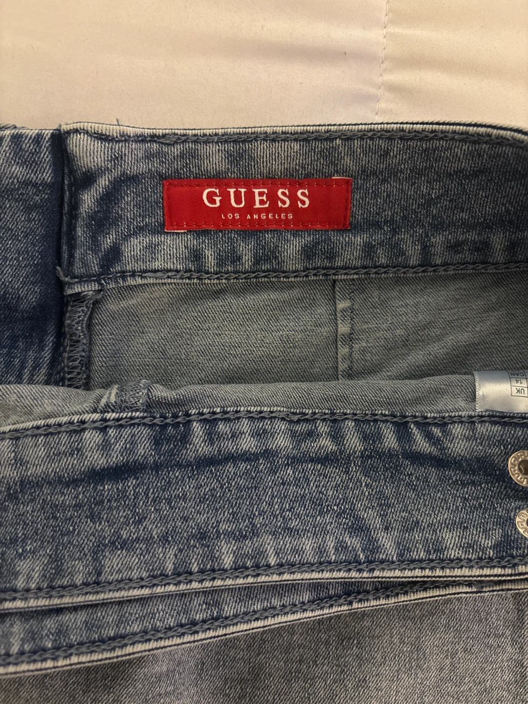 Guess Los Angeles Denim Skort Size large - photo 3