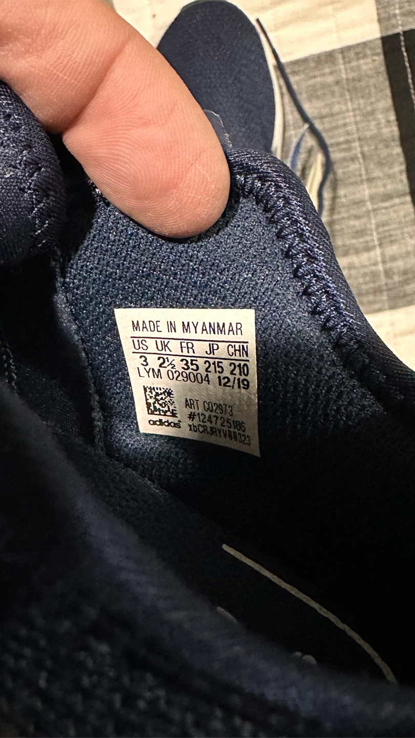 Adidas Navy Blue Running Shoes - photo 3