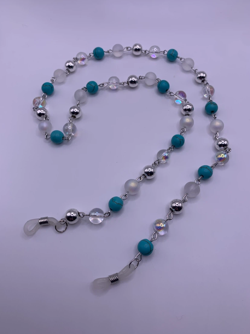 Beaded Eyeglass Chains, various styles and Color’s
