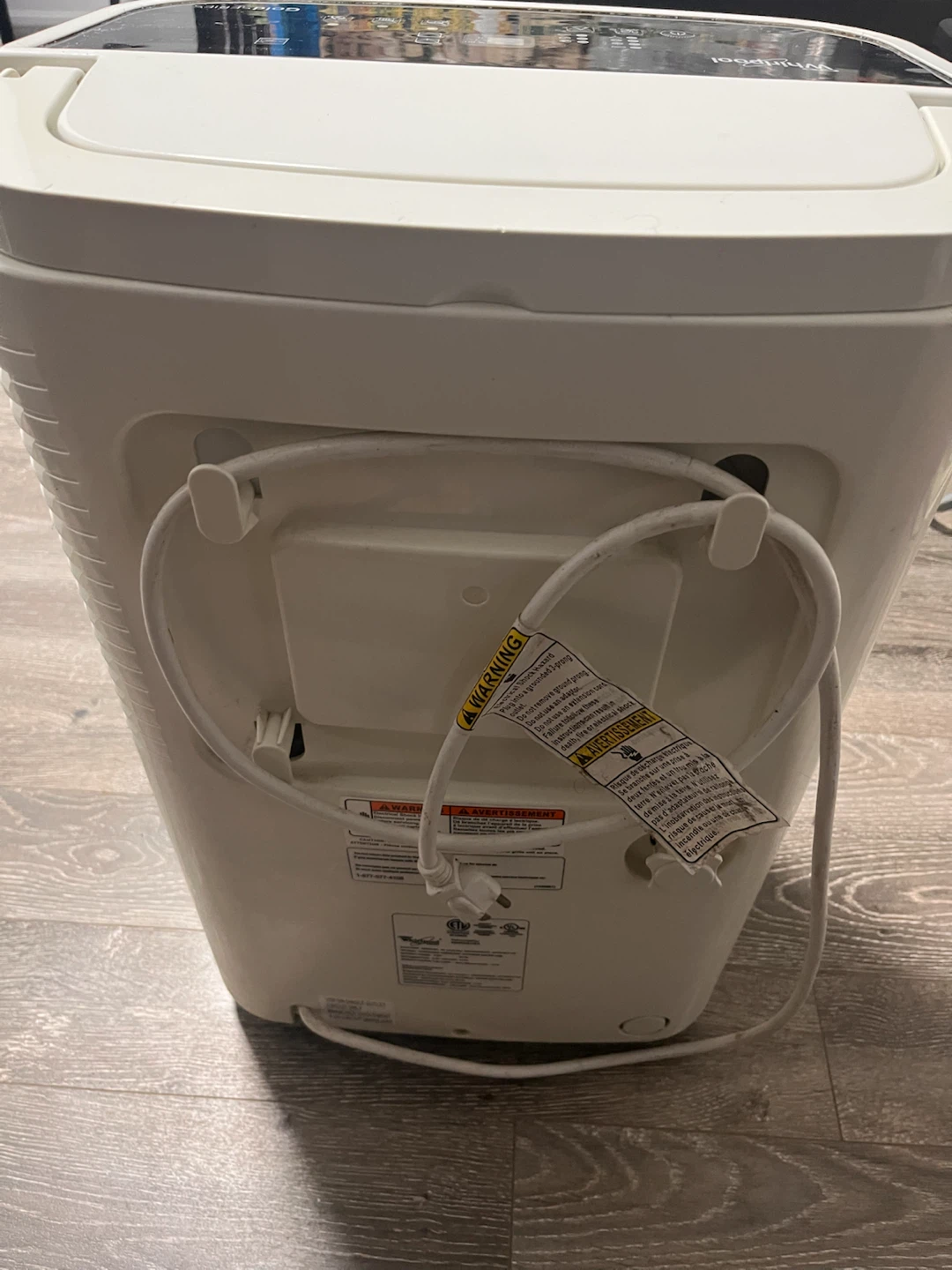 Whirlpool Gold Series Dehumidifier White - photo 4
