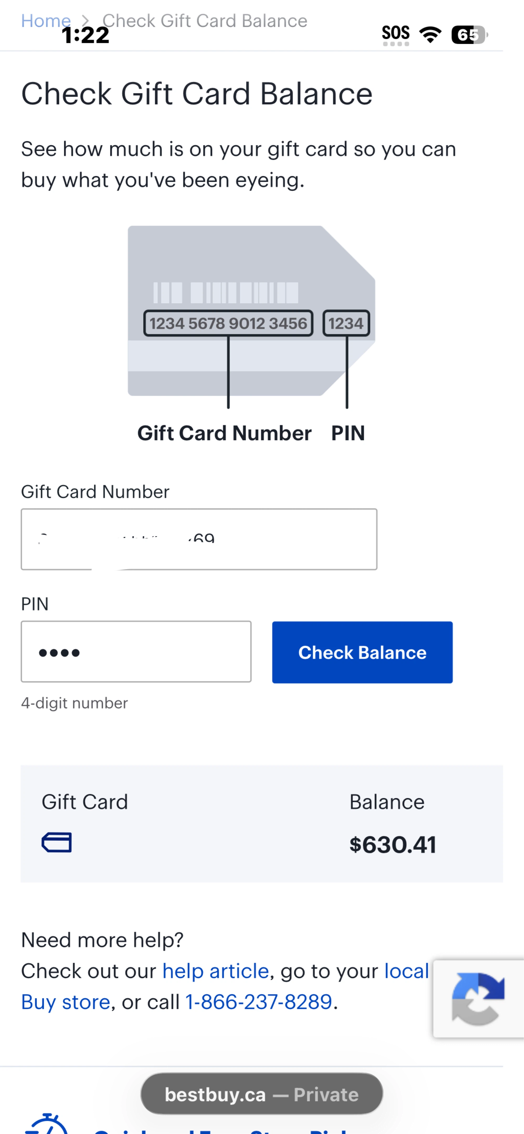 Best Buy Gift Card - photo 3