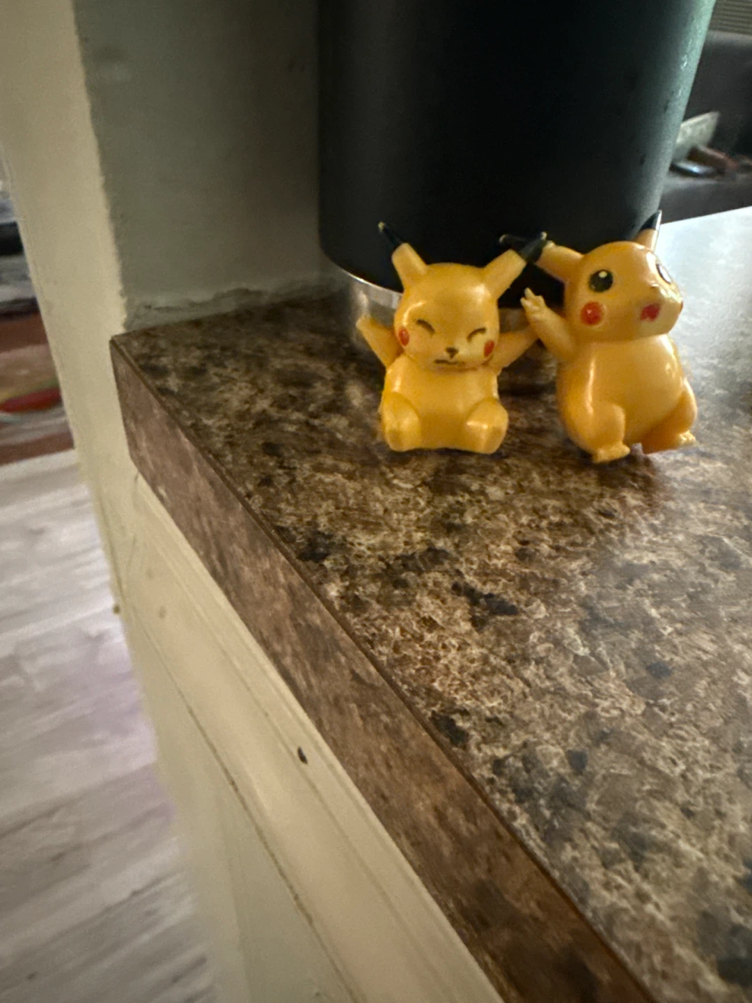 2 Pikachu Figurines