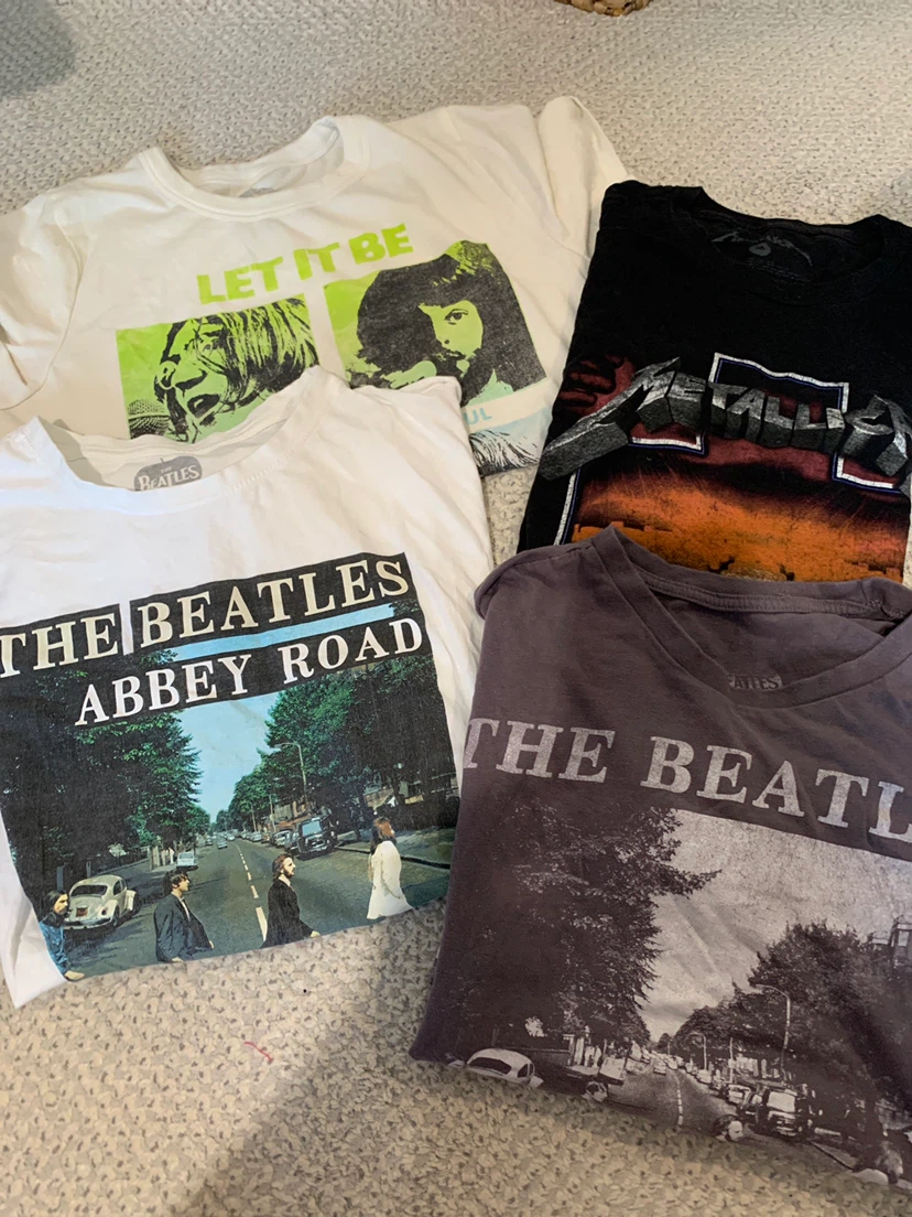 Bundle of 3 band shirts