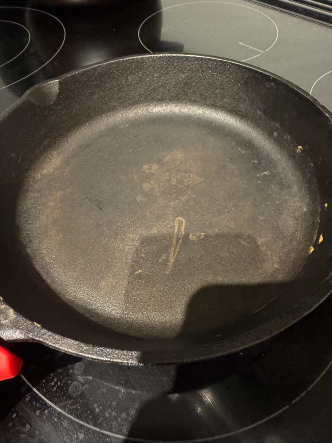 Lodge Cast Iron Skillet with Red Handle - photo 2