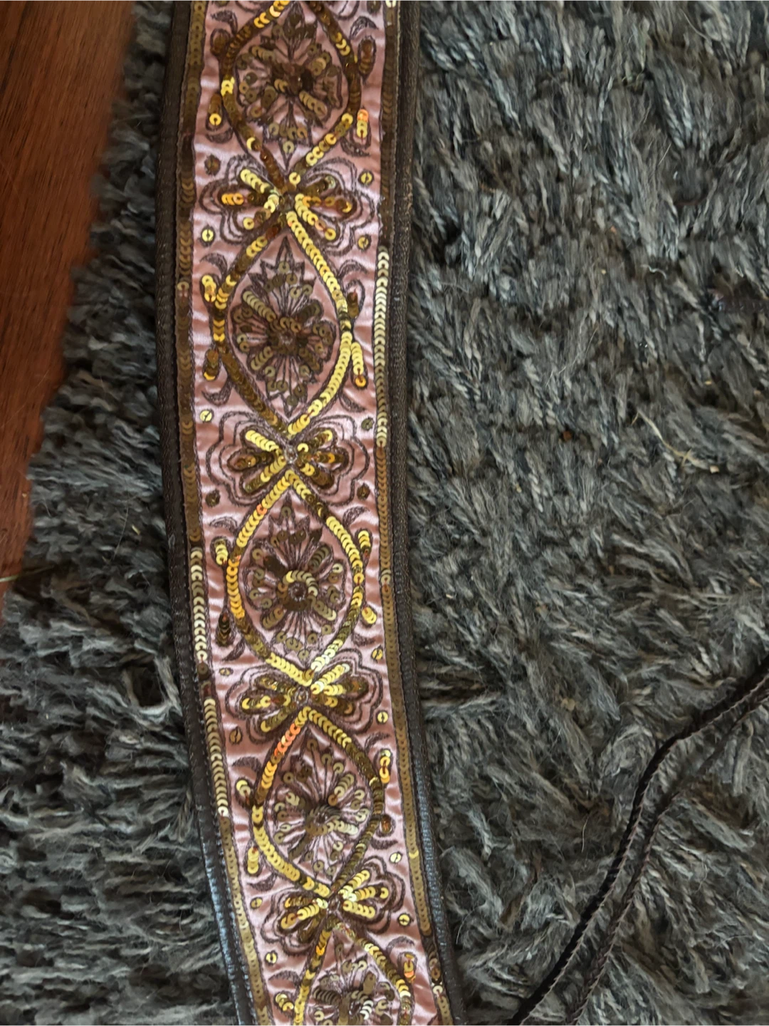 New Abercrombie and Finch Embellished Pink belt, size M - photo 4