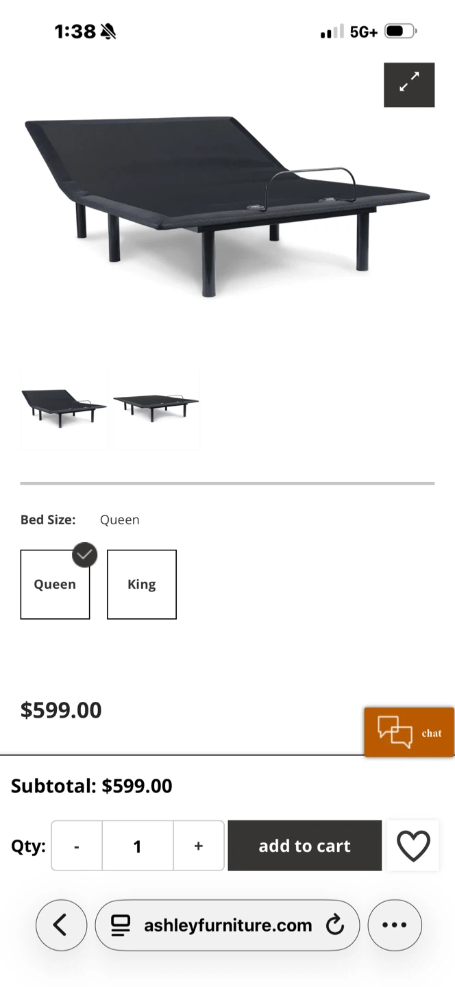 Queen Adjustable Bed Base - photo 5