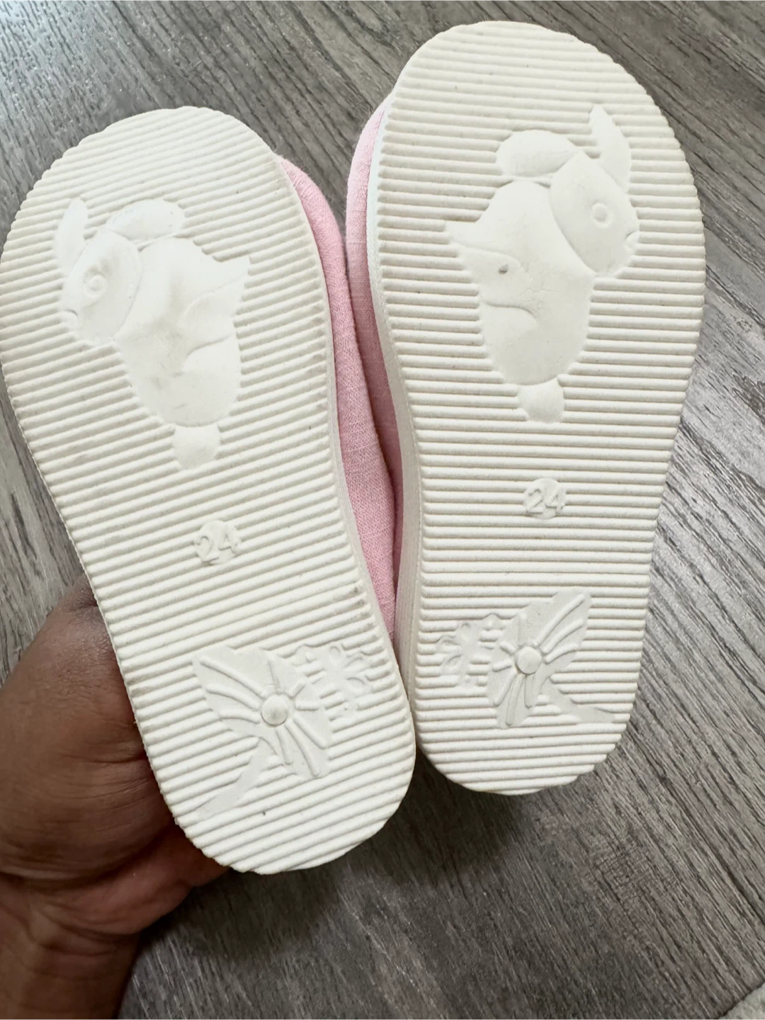 New Pink Embroidered Ballet kids Flats - photo 3