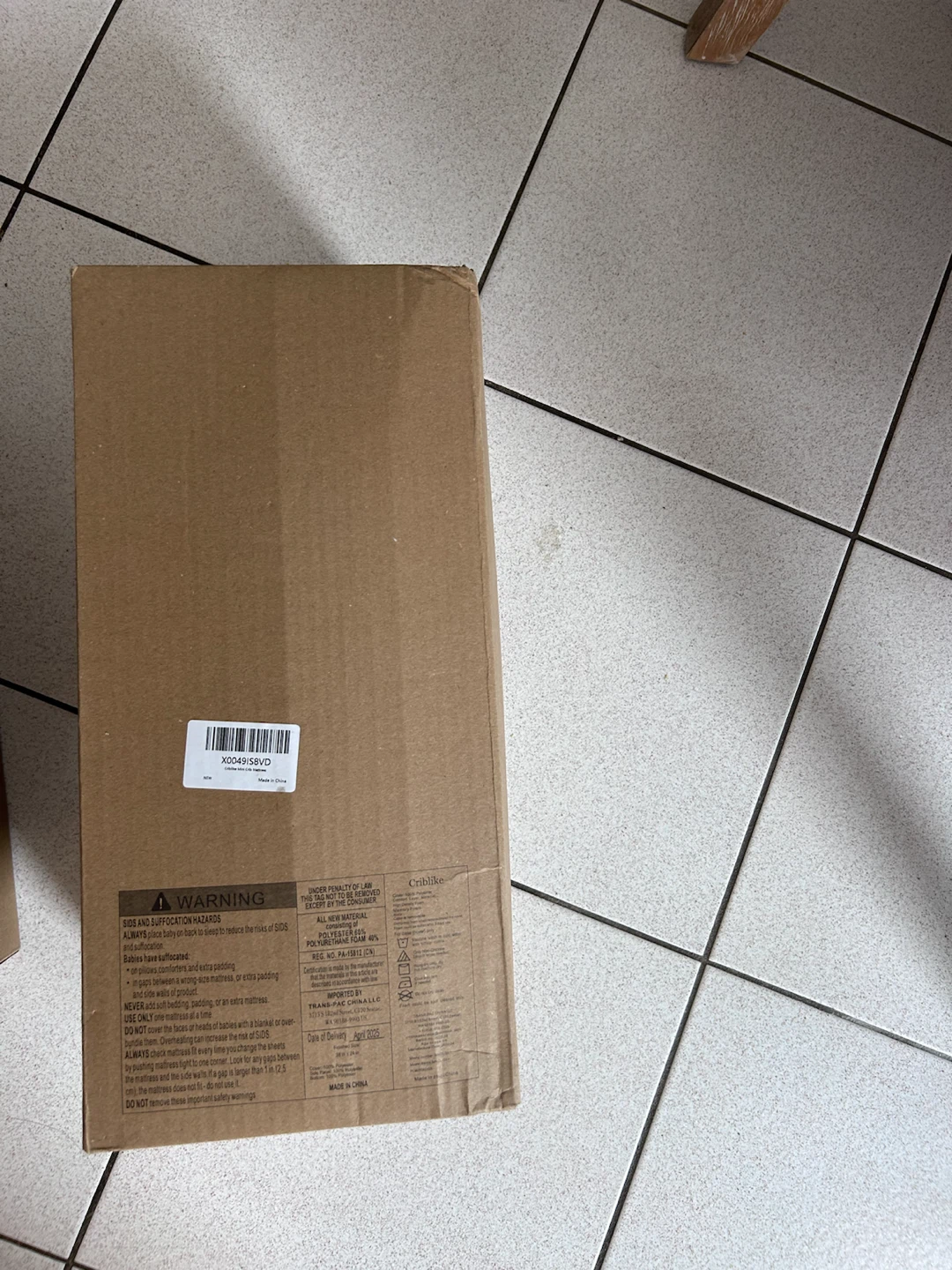 Firm & Soft Toddler Mattress Mini Crib size - photo 3