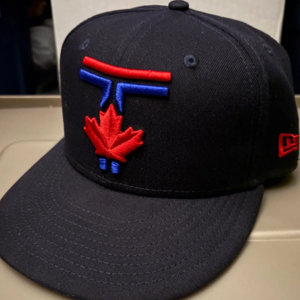 New era blue jays city connect fitted baseball cap hat