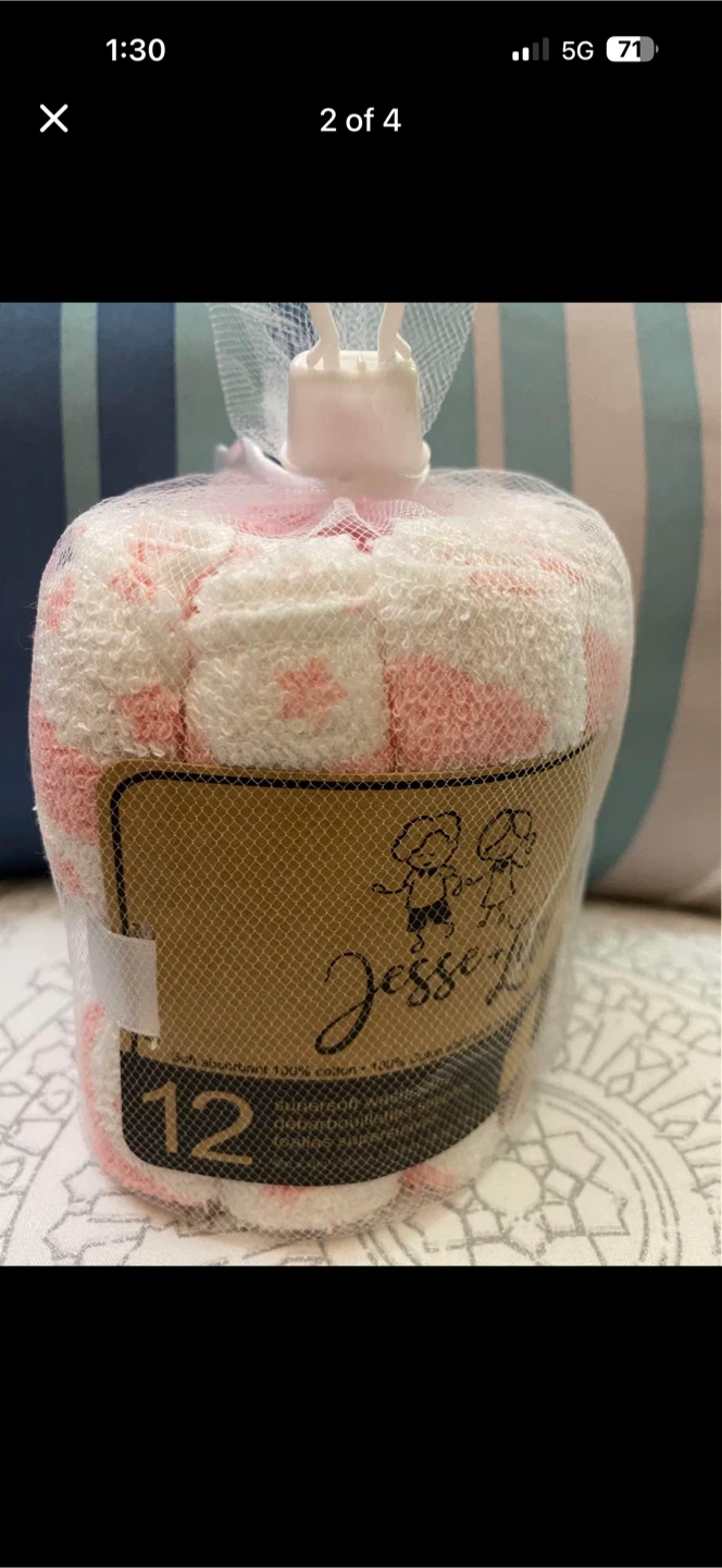 Jesse + Lulu 12 Supersoft Washcloths - photo 2