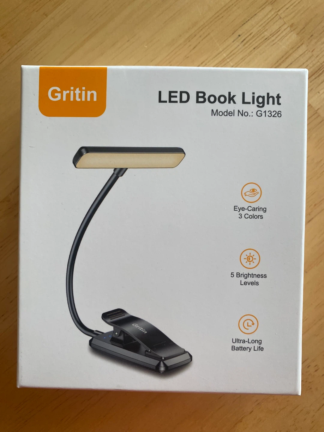 NEW!!! Gritin LED Book Light G1326