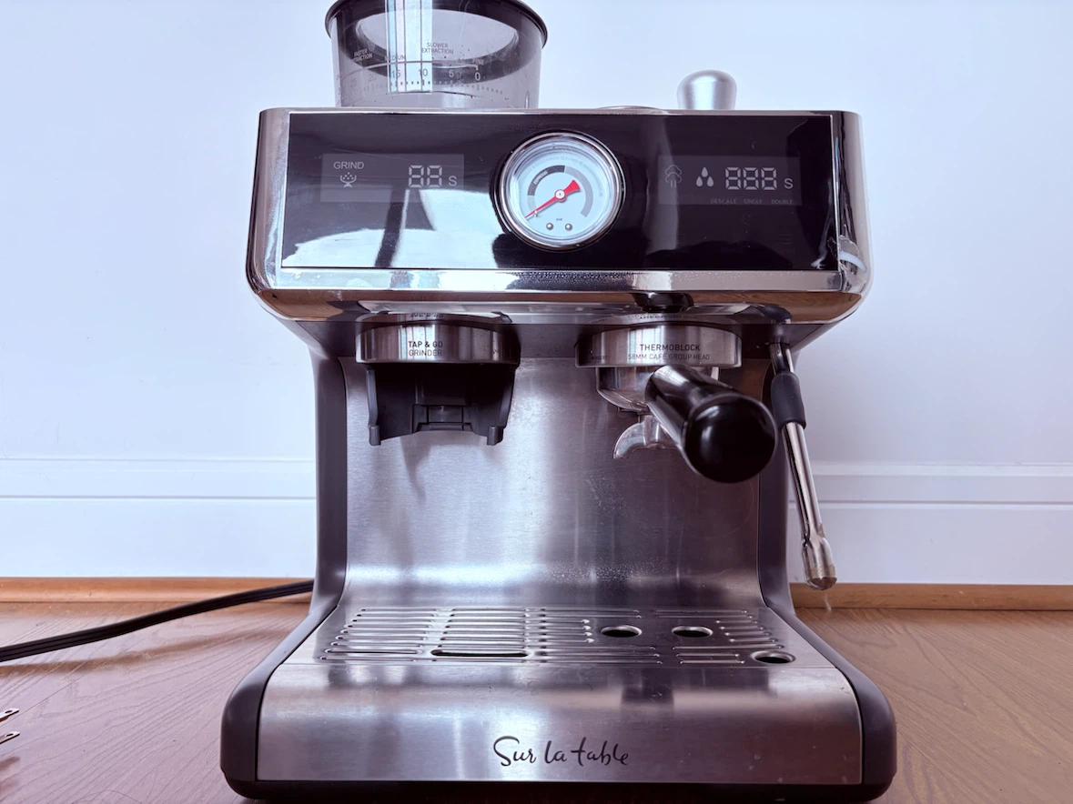 Sur La Table Espresso Machine with Accessories