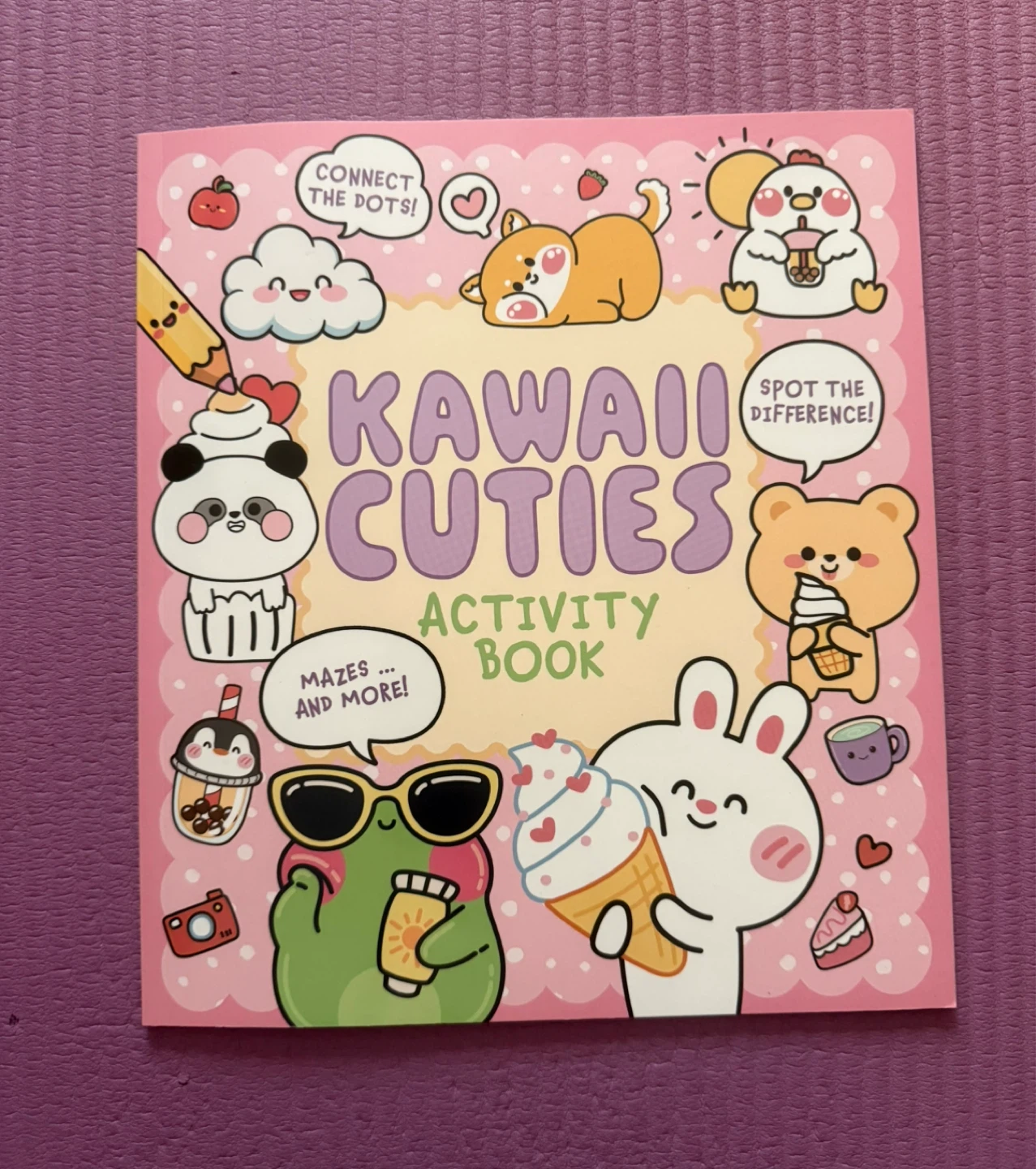 NEW✨set of 3 Cuties Activity Book + Coloring Fun - photo 2