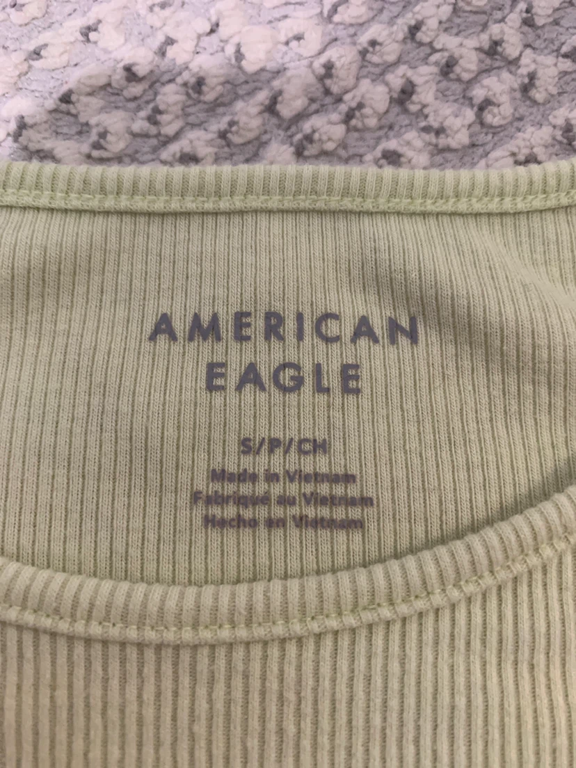 American Eagle S/P/CH Women's Ribbed T-Shirts (2 Pack) - photo 2