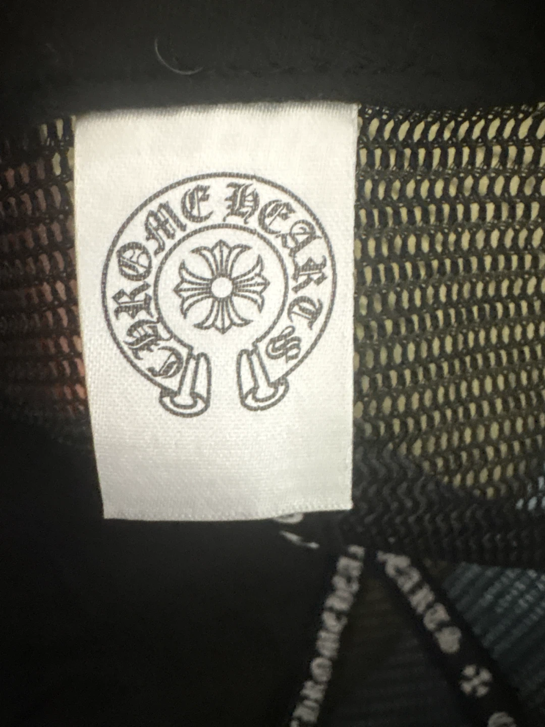 Chrome Hearts Black Trucker Hat - photo 3
