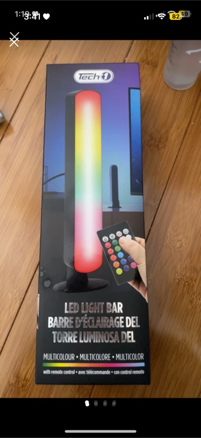 NEW Tech+1 LED Light Bar - Multicolour RGB
