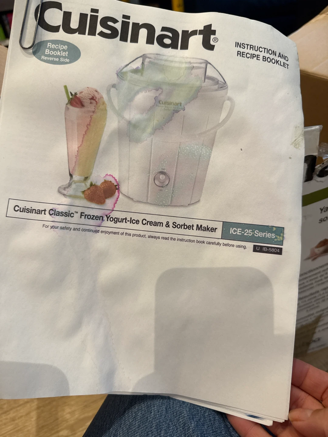Cuisinart Frozen Yogurt-Ice Cream & Sorbet Maker - photo 3