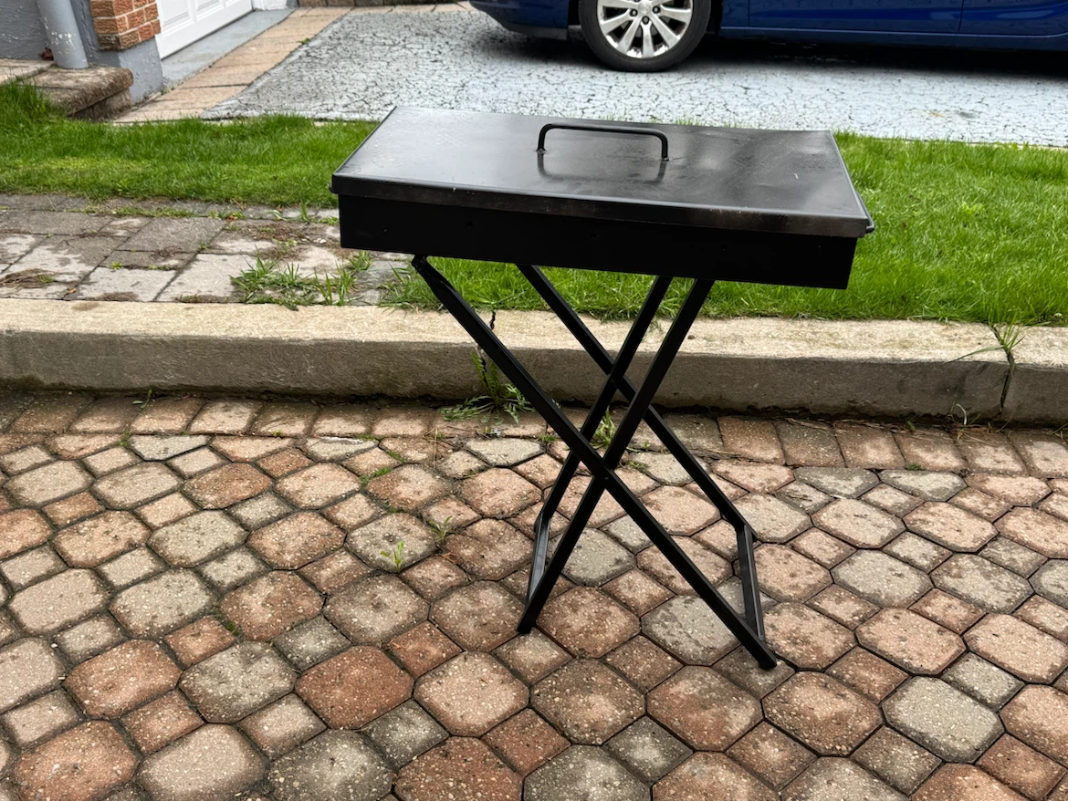 Portable bbq stand - photo 3