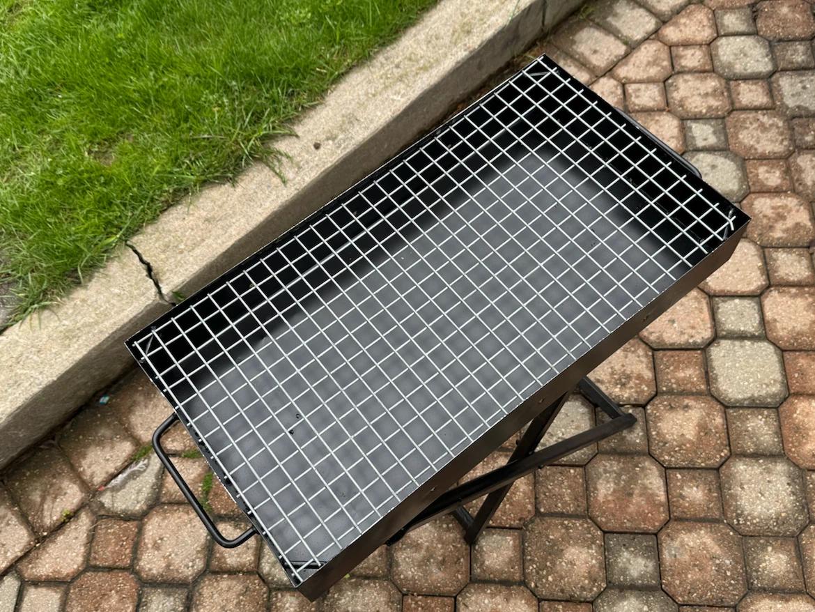 Portable bbq stand - photo 4