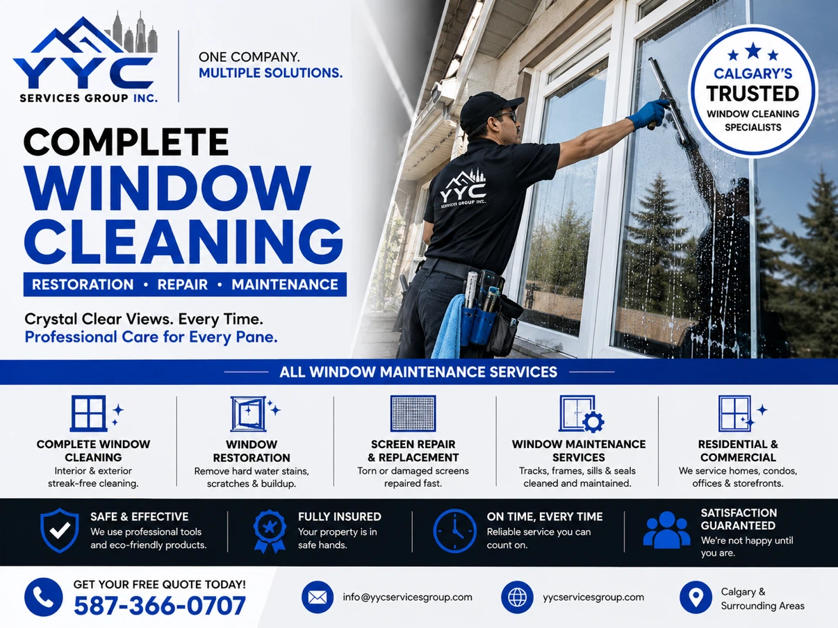 Complete Window Cleaning Services - 587 366 0707