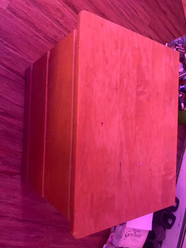 Wooden Storage Cube