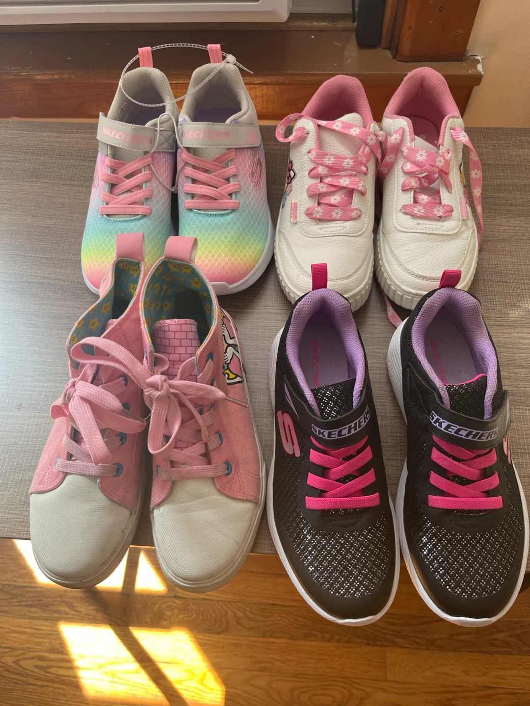Girls' Sneakers Bundle - Skechers & Hello Kitty
