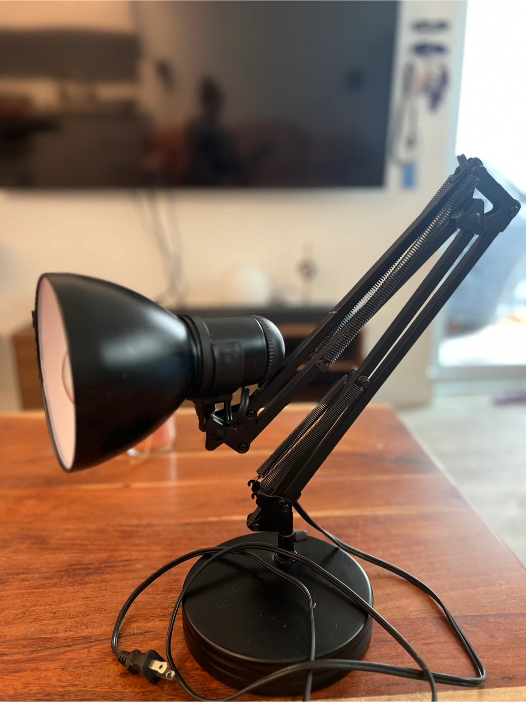 Black Adjustable Desk Lamp
