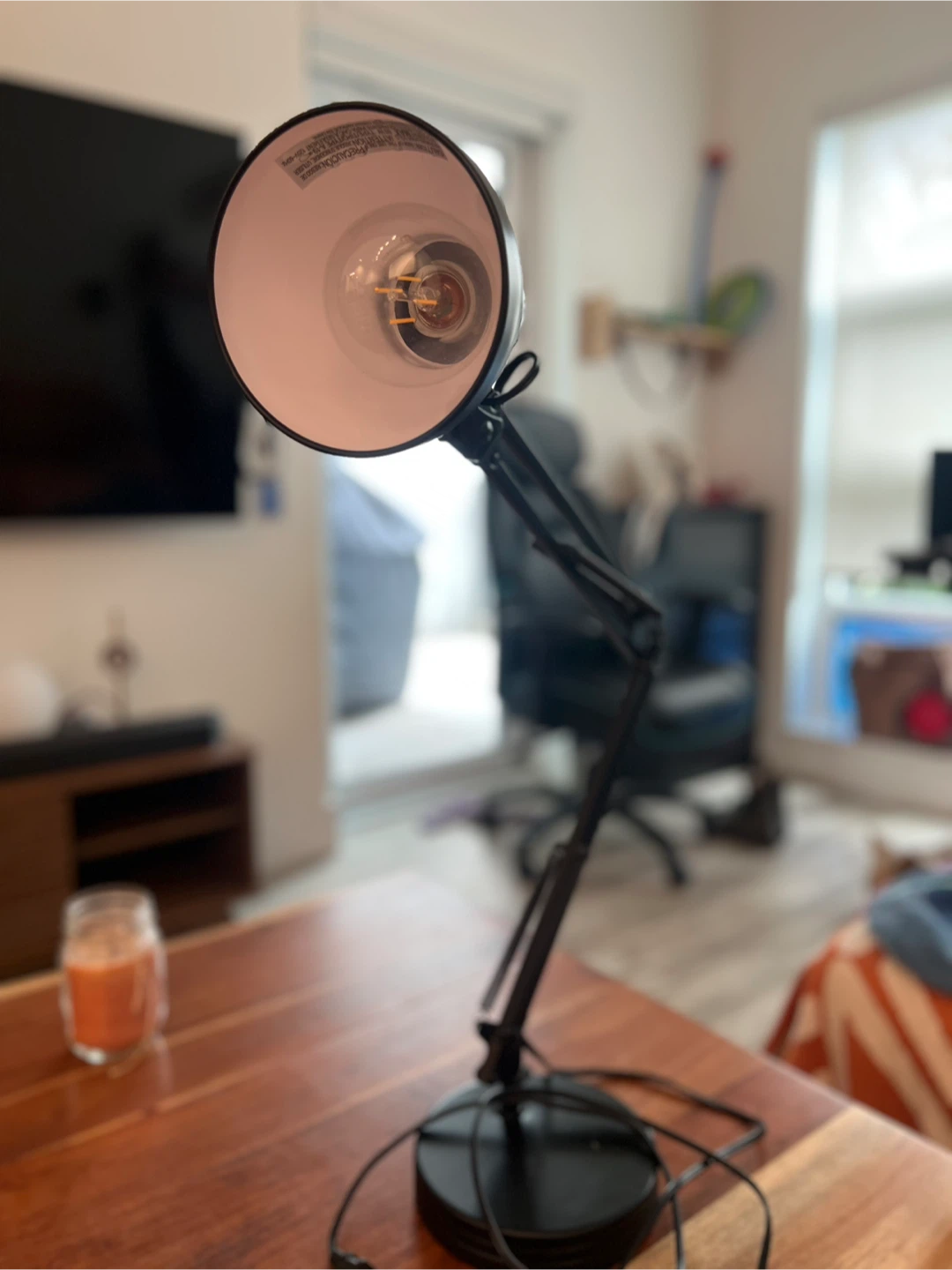 Black Adjustable Desk Lamp - photo 3