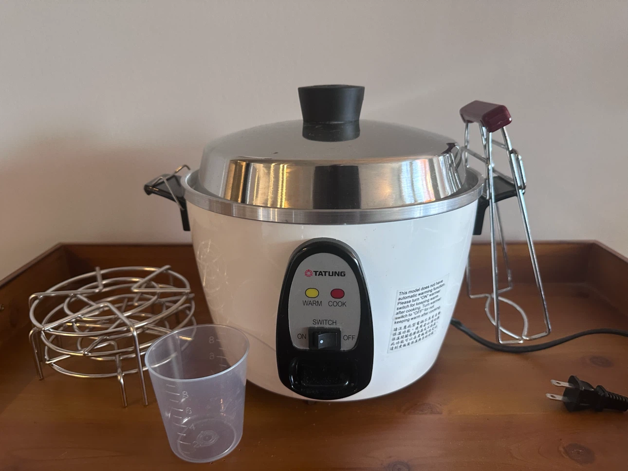 Tatung Electric Rice Cooker & Steamer