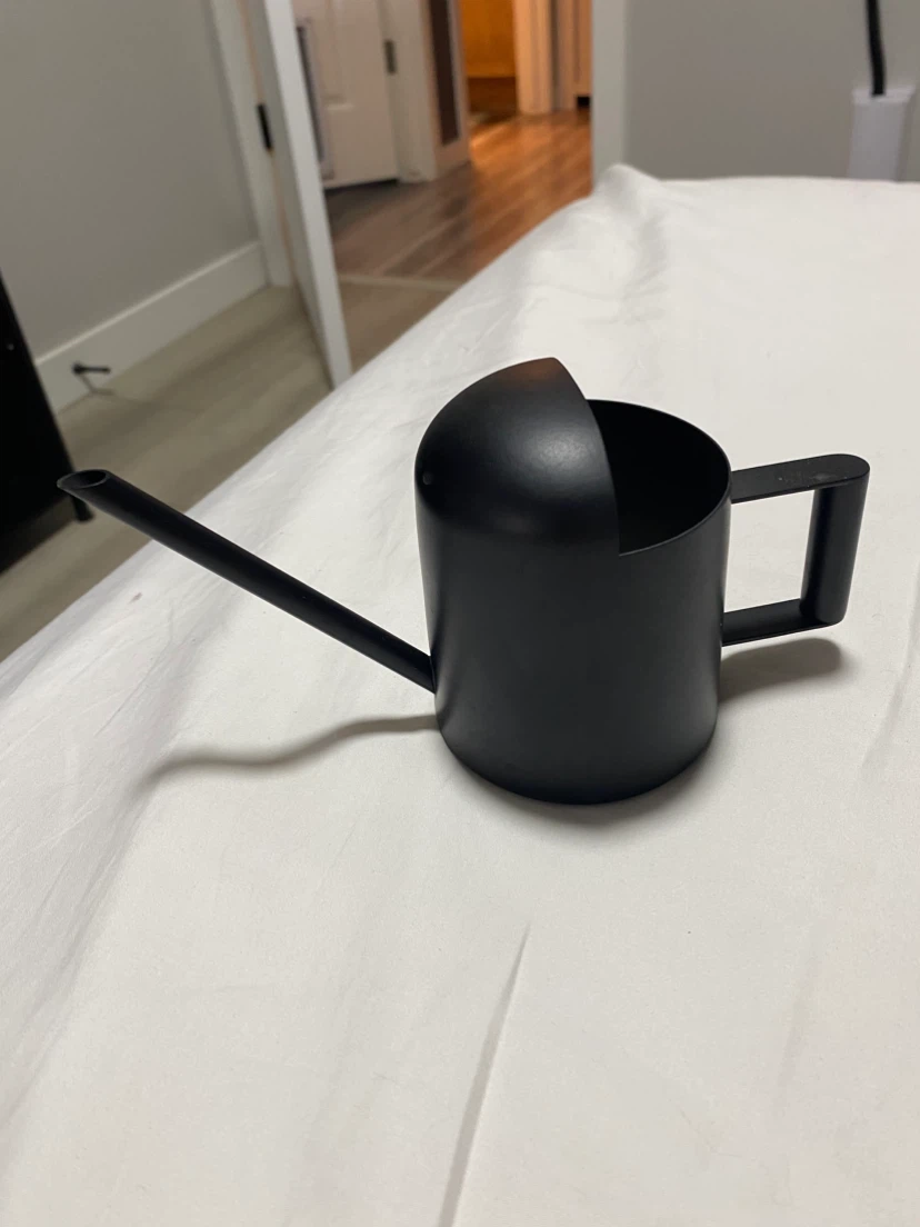 Black Metal Watering Can