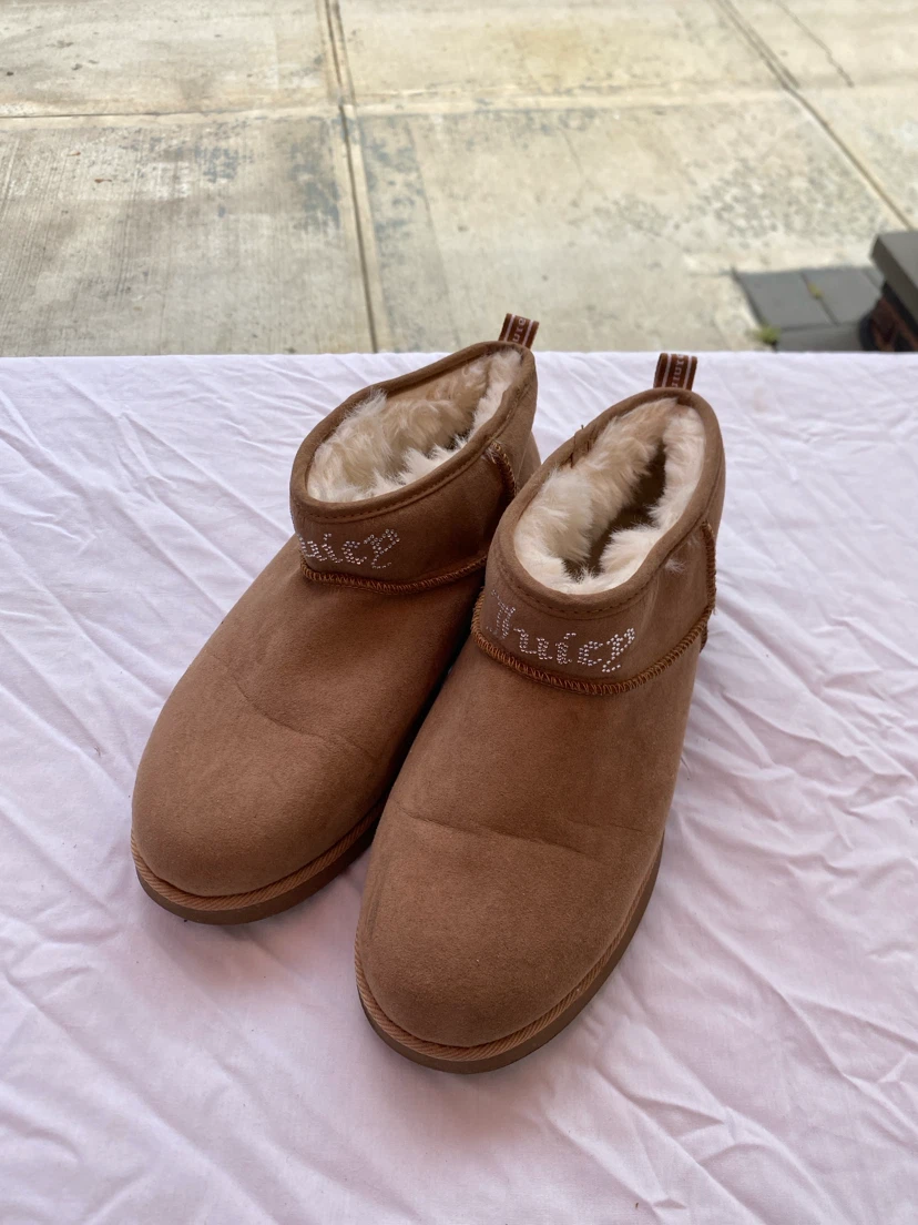 Juicy Couture Brown Ugg-style Boots