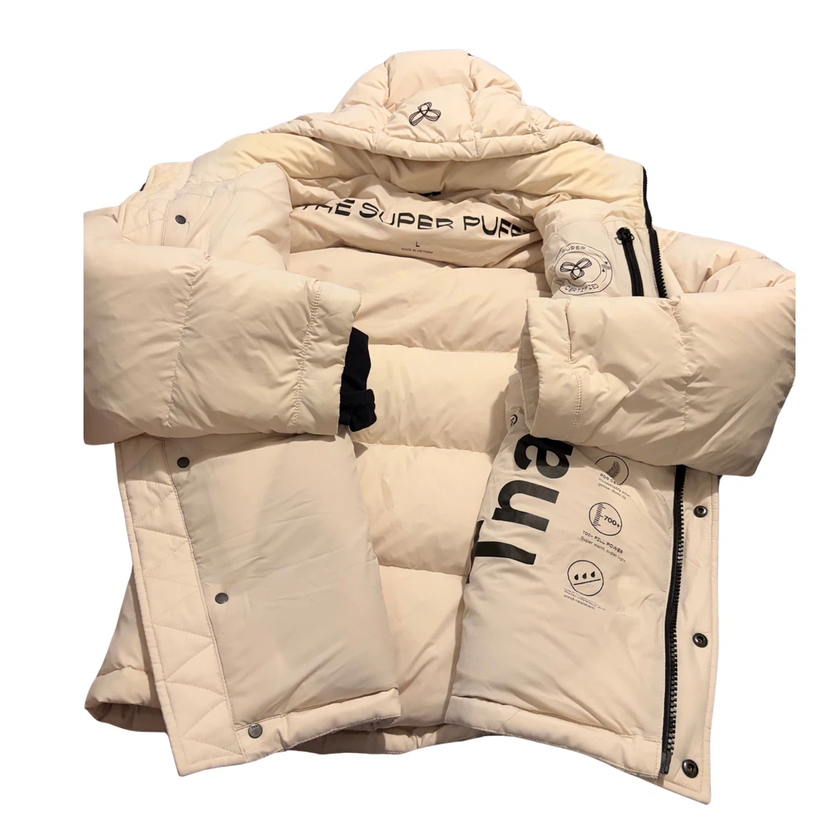 The Super Puffer Cream Jacket