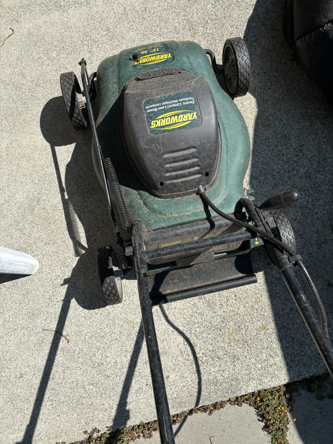 Yardworks 14" Electric Mower - photo 2
