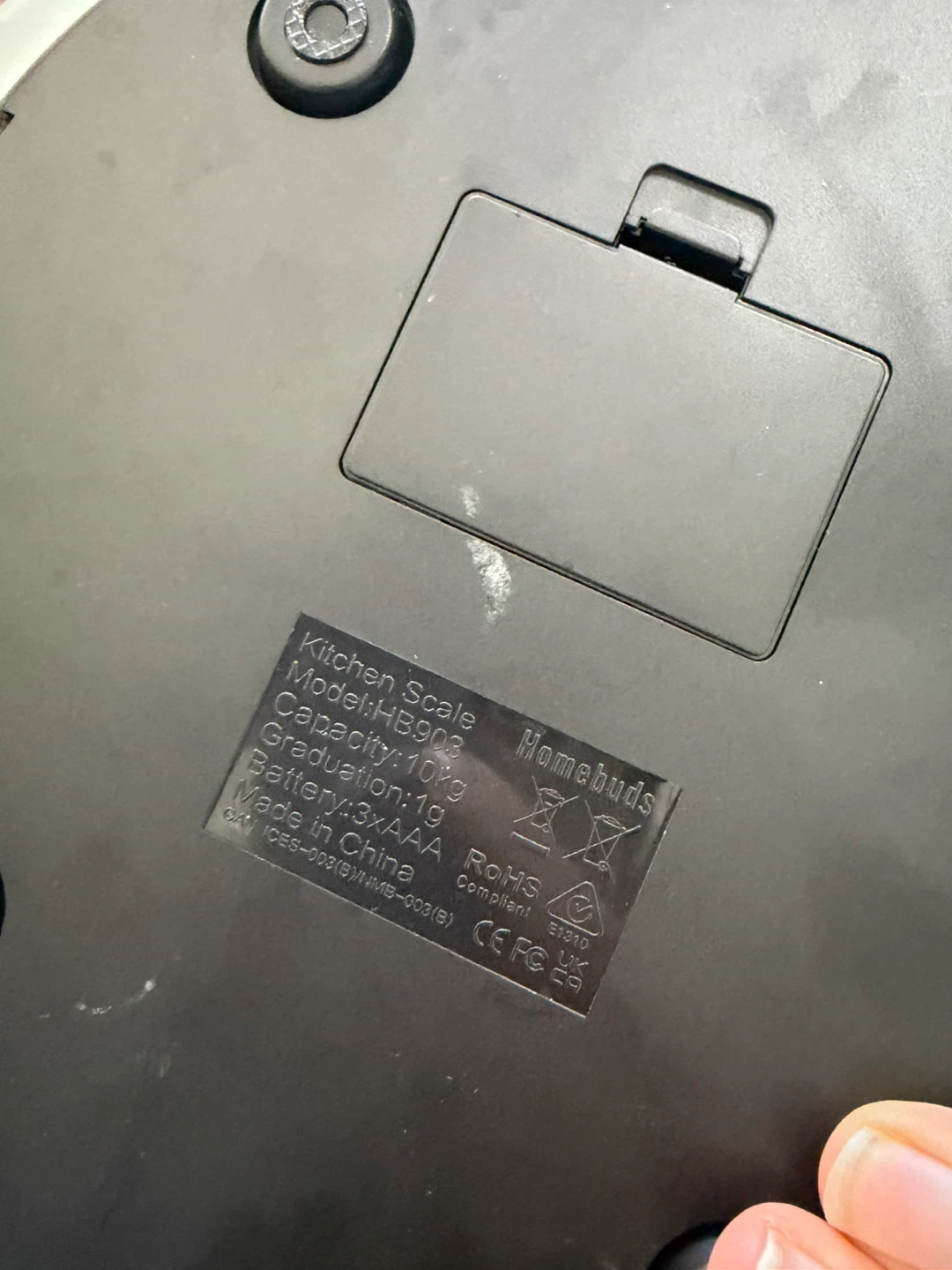 Homebuds Kitchen Scale HB902 - photo 2