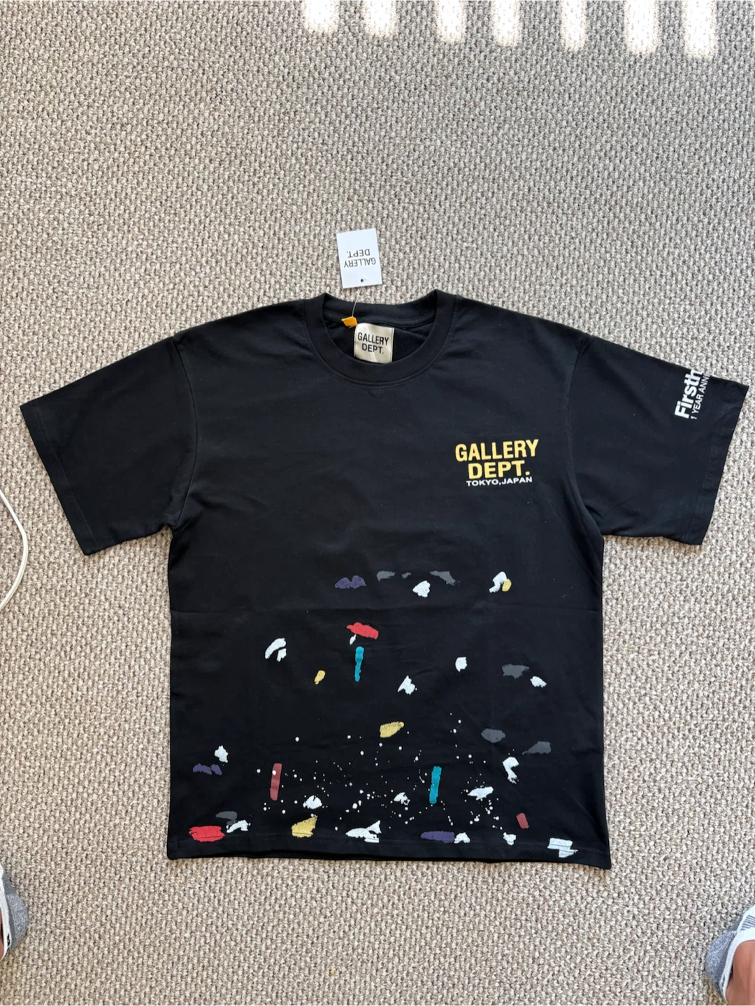 Gallery Dept. Black T-Shirt