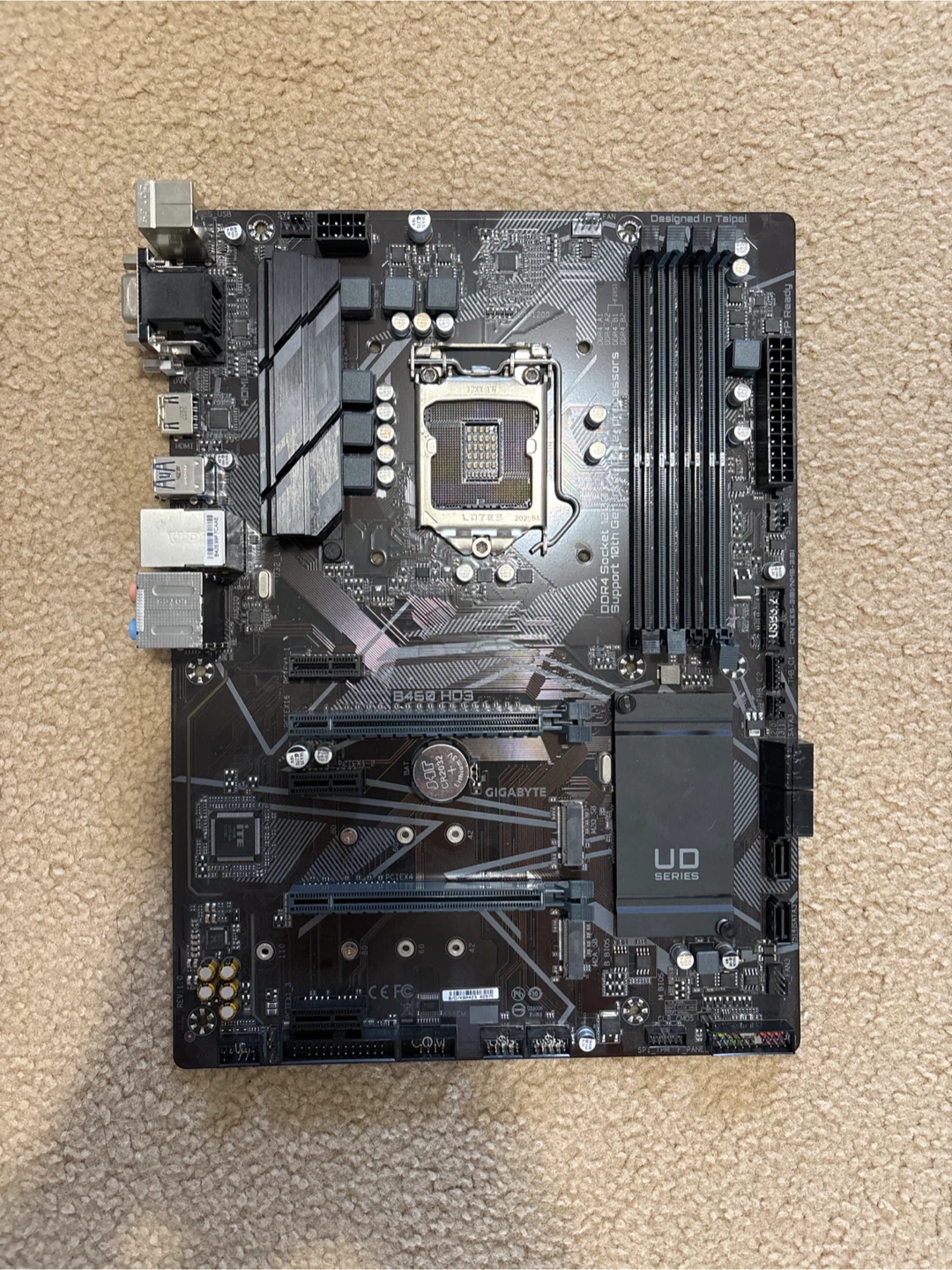 GIGABYTE B460 HD3 Motherboard